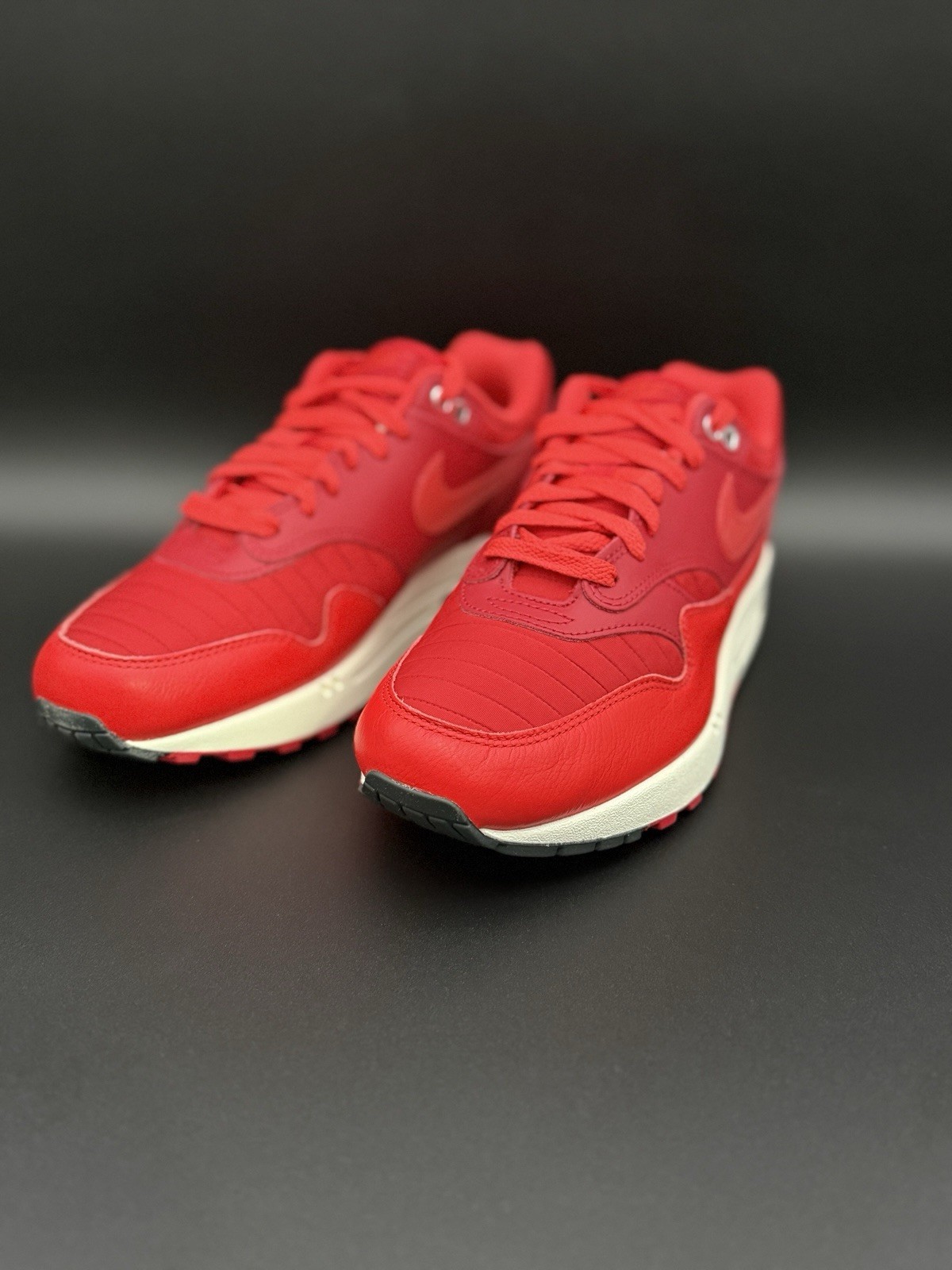 Nike Air Max 1 Men's Multi Sz Gym Red/Sail-University Red HQ3607 687
