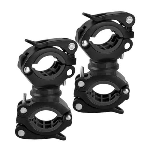 [2 Pack] Flashlight Holder, Mount Bicycle Mounting Bracket Flashlight Holder