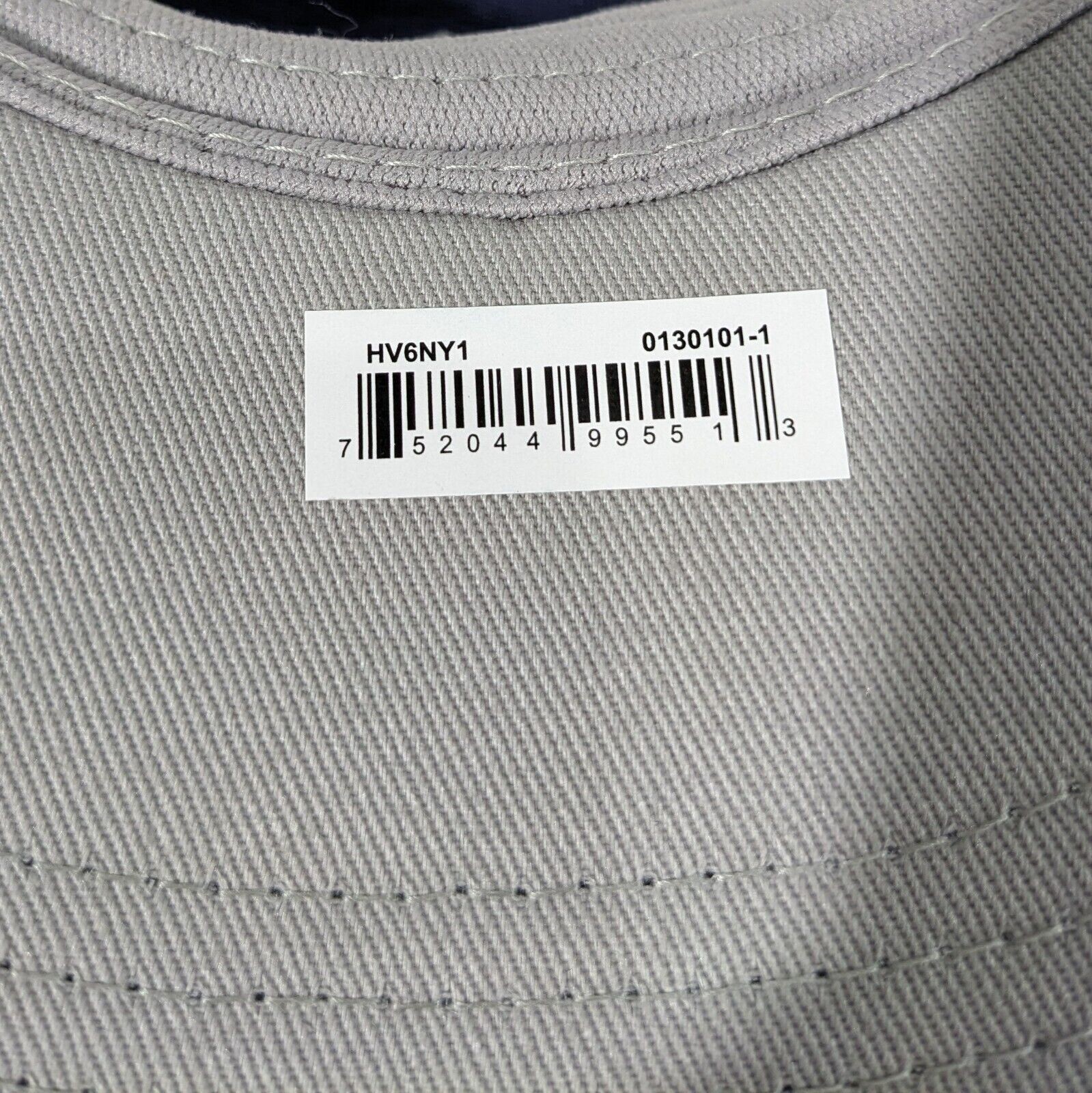 Navy Blue Visor with F Logo Strapback One Size Fits Most