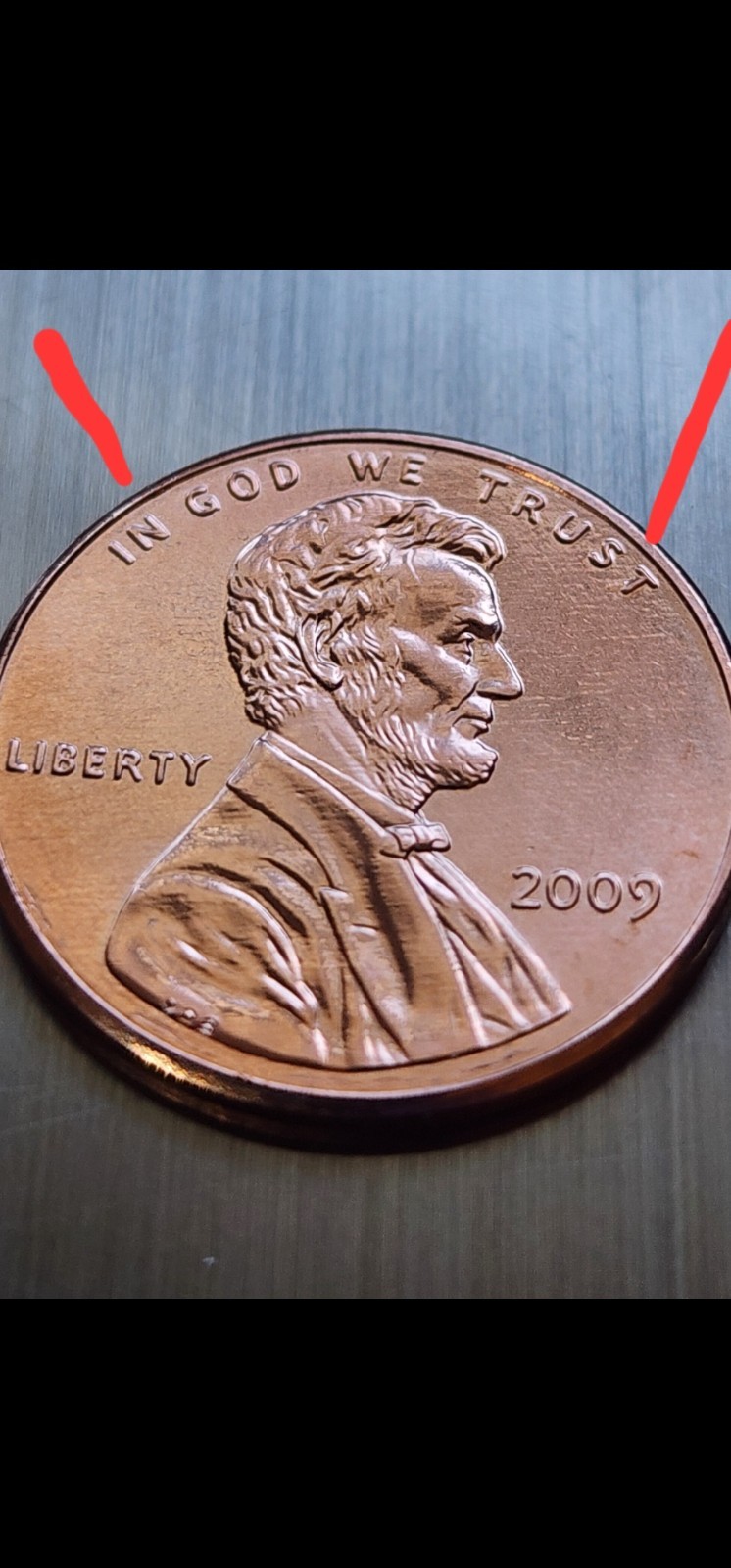 2009 Lincoln Bicentennial Formative Years Variety Small Cent Rim Error/DDO