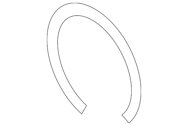 Genuine Porsche Lower Hose Spring 1J0-121-142