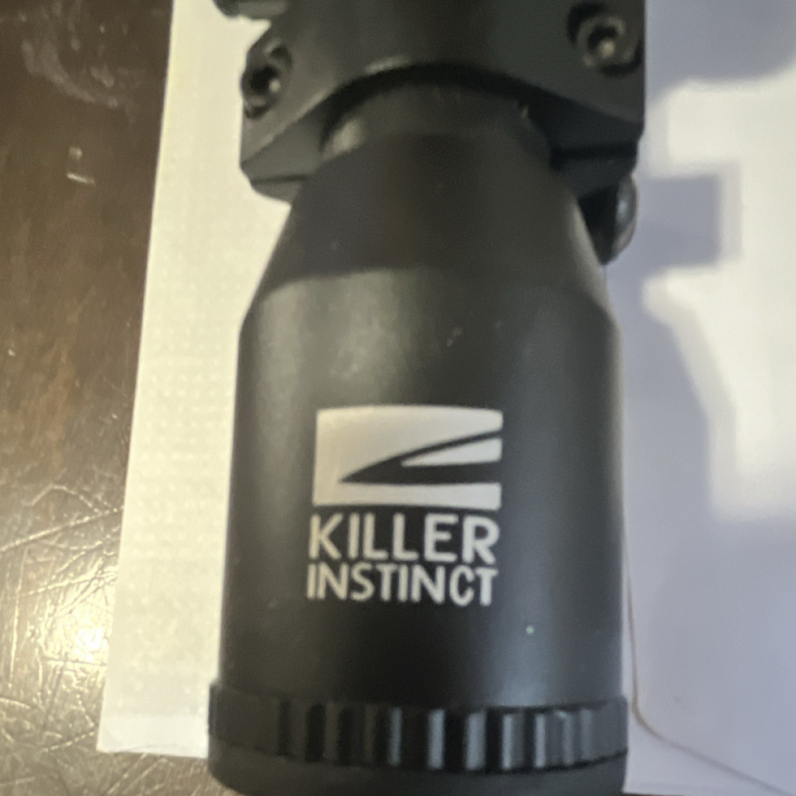 Killer Instinct Lumix 4x32 IR-E Crossbow Scope Black Illuminated Reticle Optics