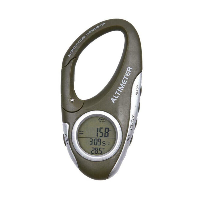 8 In 1 Multi-Function Digital Altimeter Barometer Climbing Outdoor Thermometer