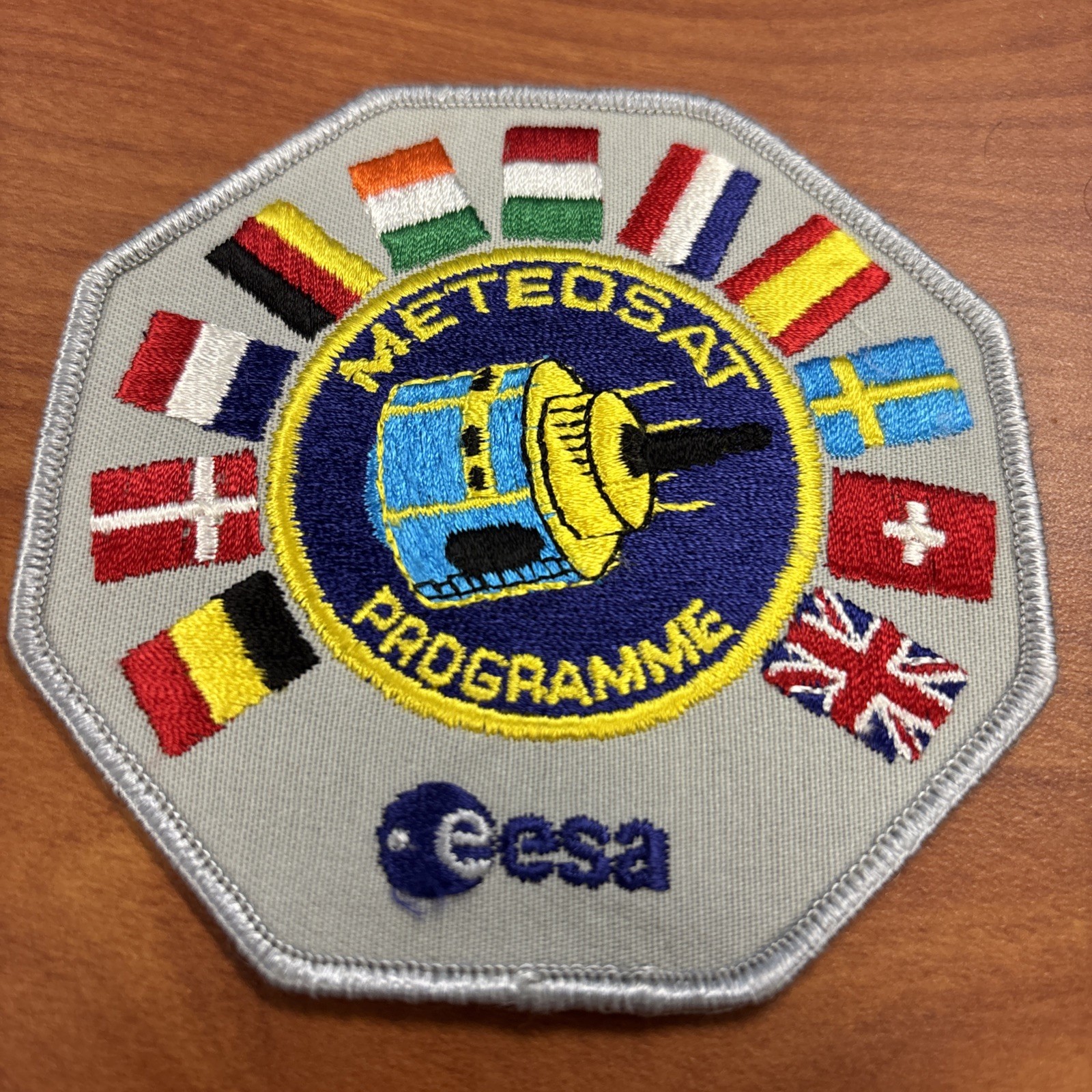 🚀🇪🇺 European Space Agency Meteosat Patch Weather Satellite