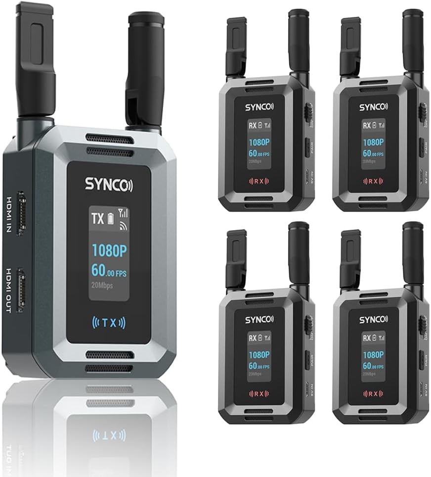 SYNCO XVision HD HDMI Wireless Video Transmission System Transmitter + Receiver