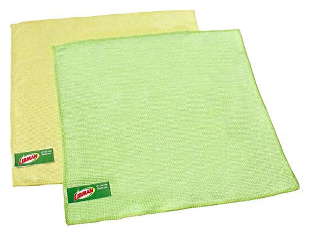 Libman 322 Premium Kitchen Microfiber Cloths for Kitchen Cleaning