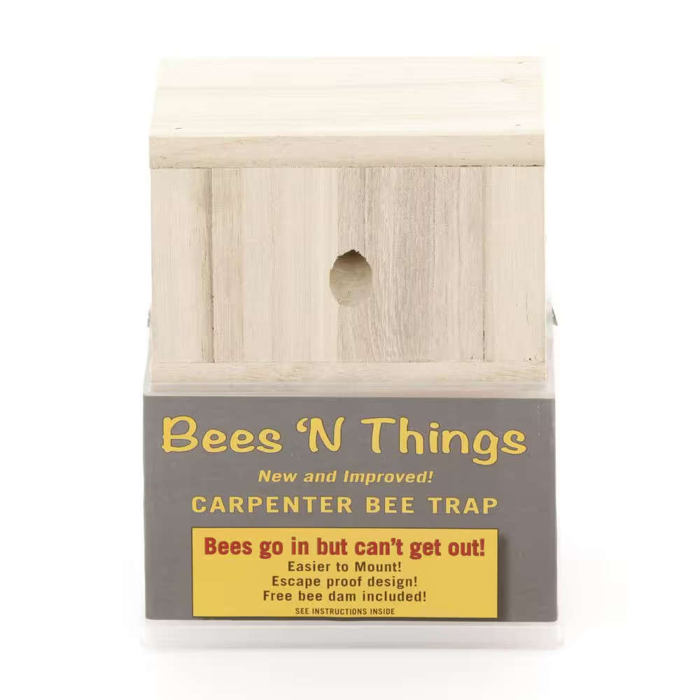 Bees 'N Things Outdoor Hanging Carpenter Bee Trap No Chemical free Ship
