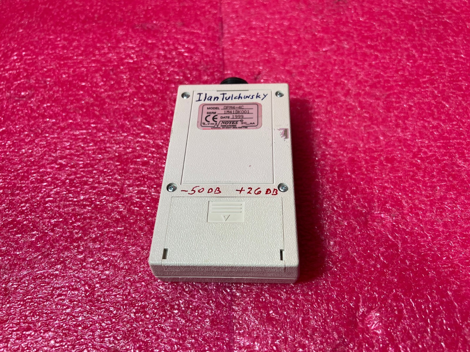 Noyes OPM4-4C Optical Power Meter Unit