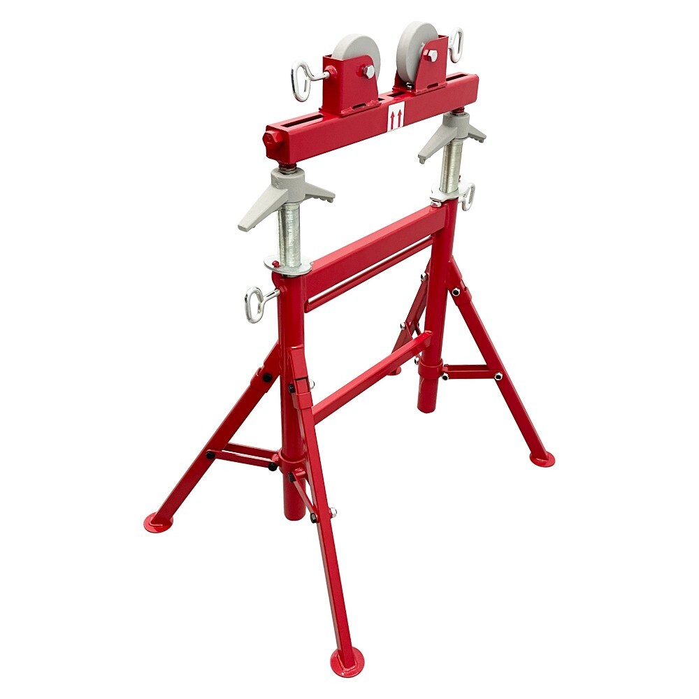 Tube Pipe Roller Support Clamp Welding Positioner Height Adjustable 29"-43"