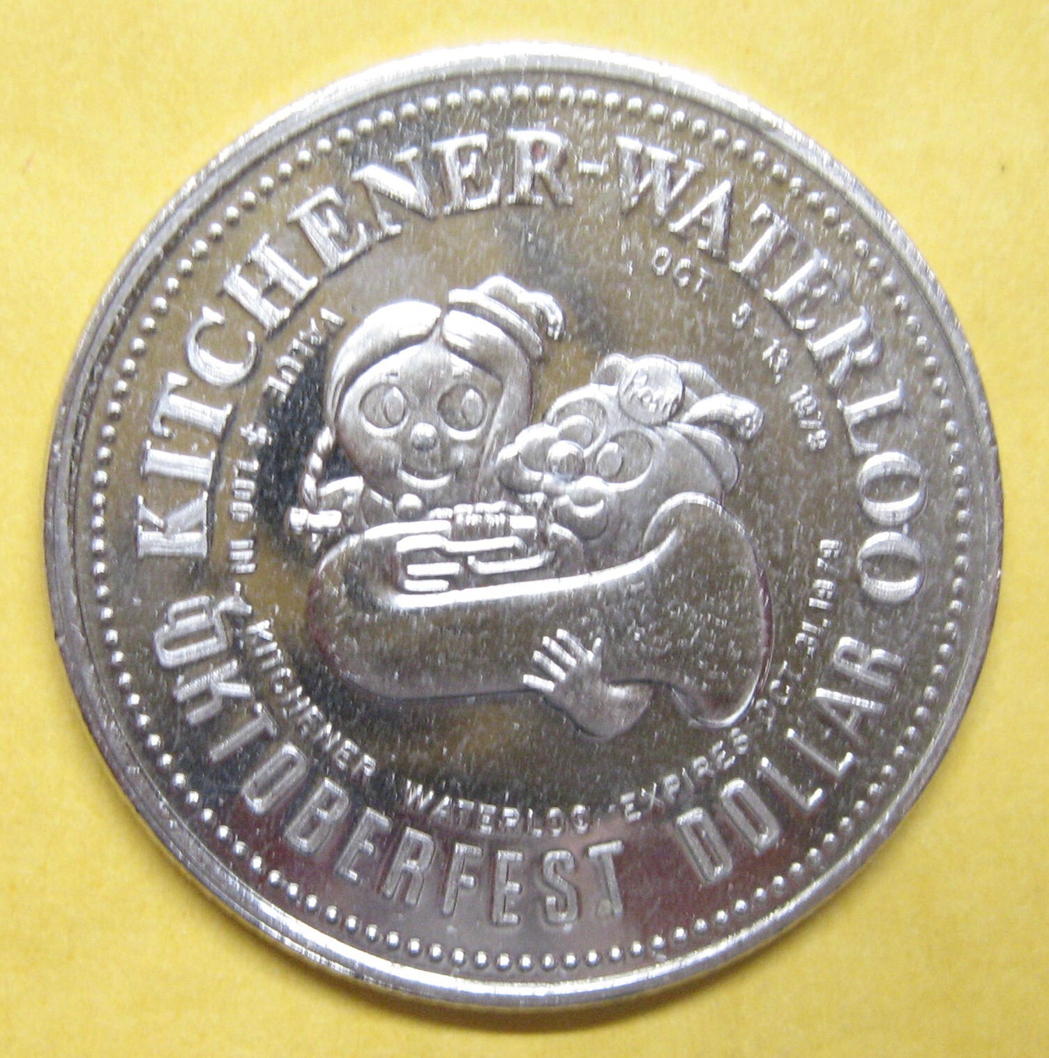 1979 Kitchener Waterloo Trade Dollar Take a Look