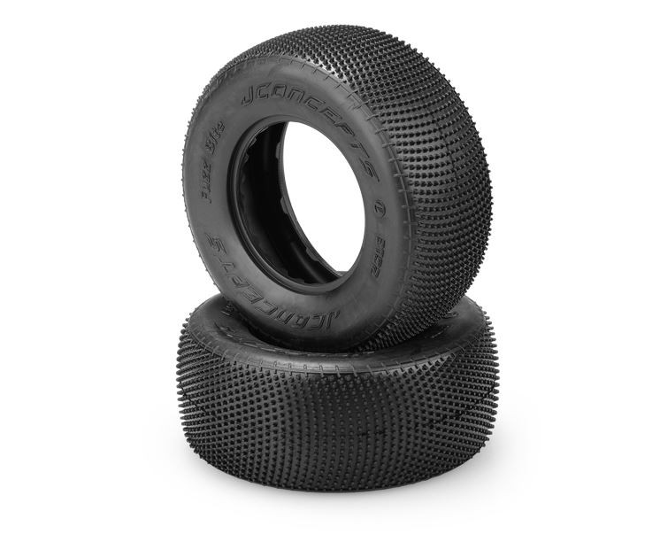 Jconcepts Fuzz Bite Pink Compound Short Course Tires (2) 3.0 x 2.2 3192010