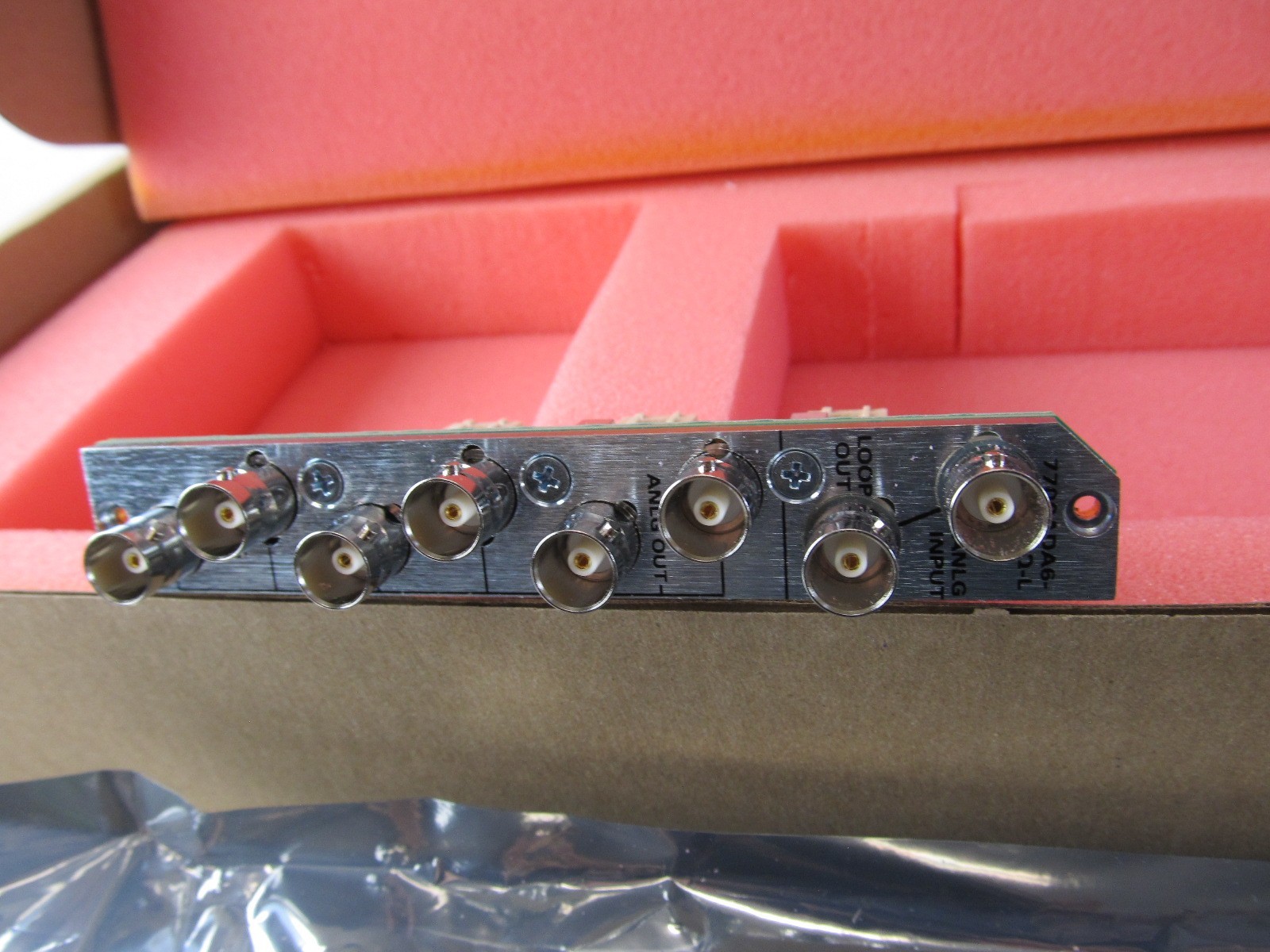 Evertz 7700ADA7-EQ-L Equalizing Analog Video Dist Amplifier w/ backplane, in Box