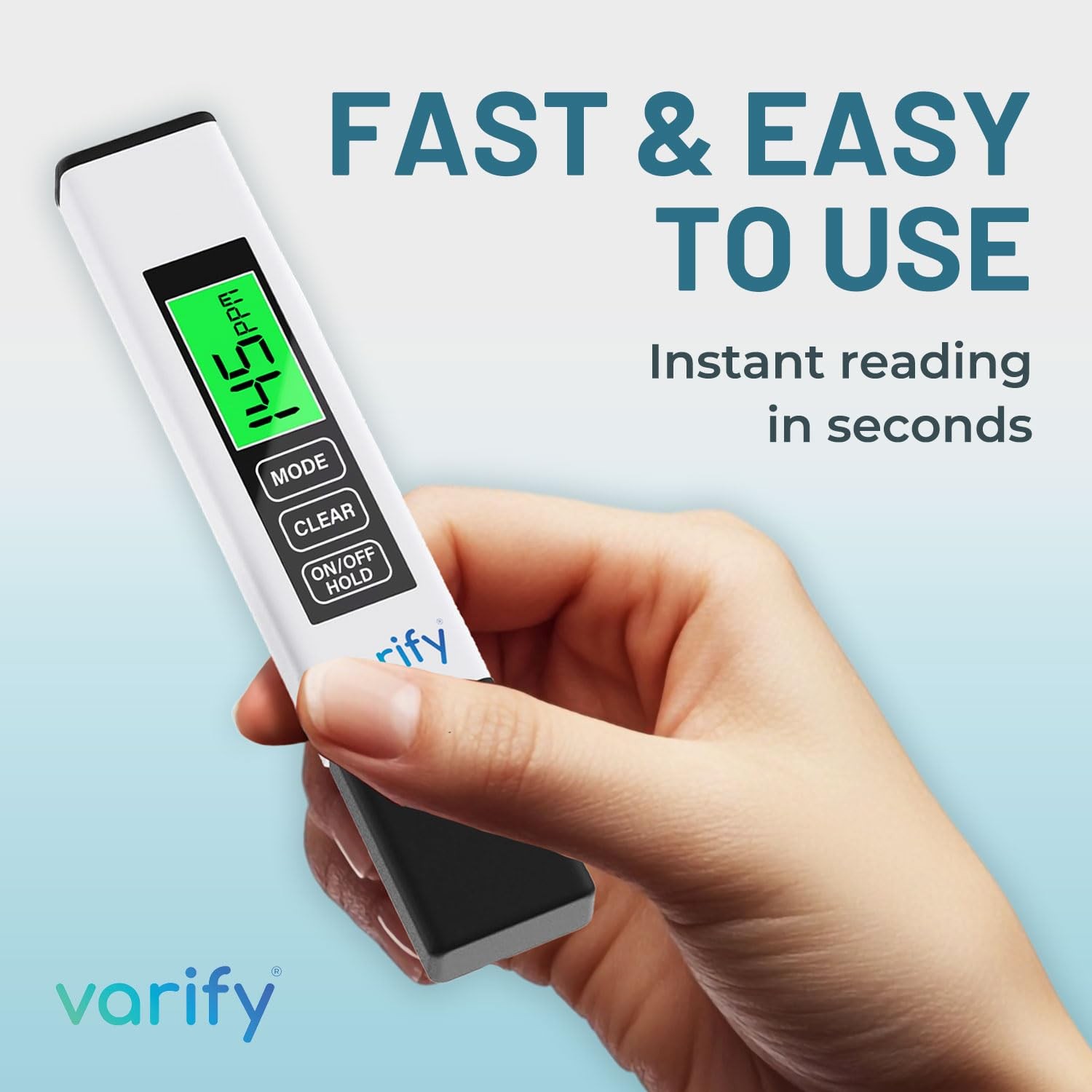 Instant 4-in-1 TDS Meter Digital Water Tester for Drinking Water | Accurate