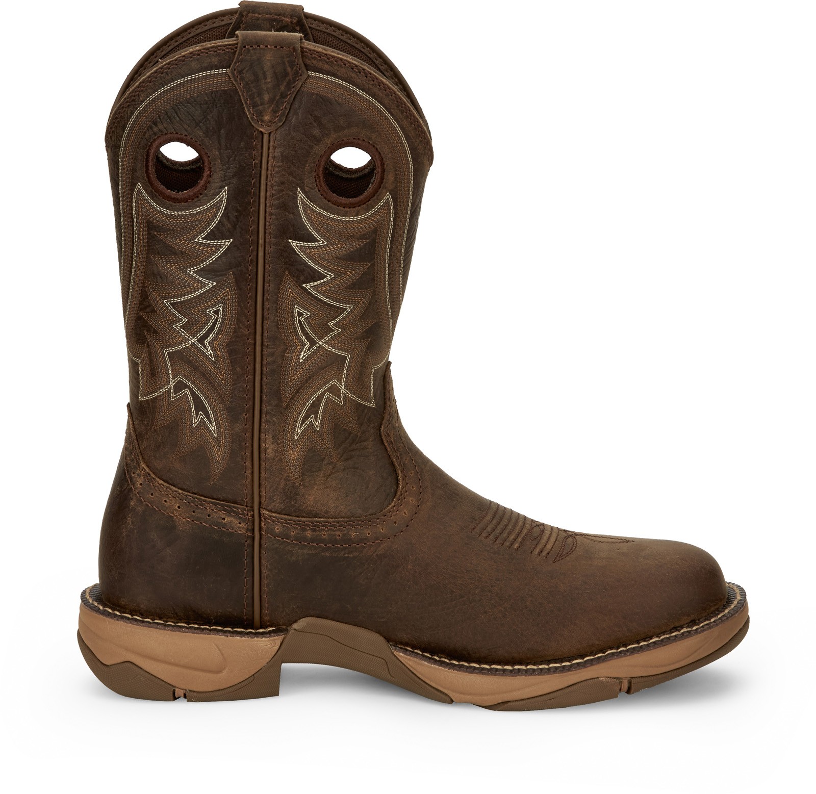 Tony Lama River Round Toe Water Buffalo Mens Brown Work & Safety Boots 13