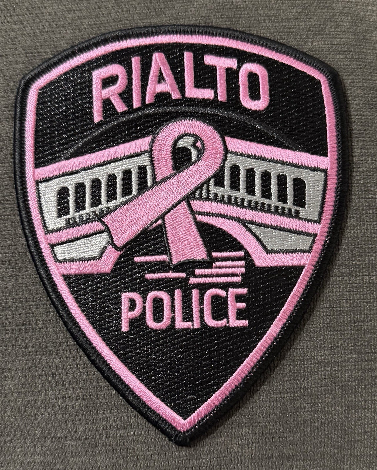 California Pink (Cancer Awareness) Rialto Police Dept.