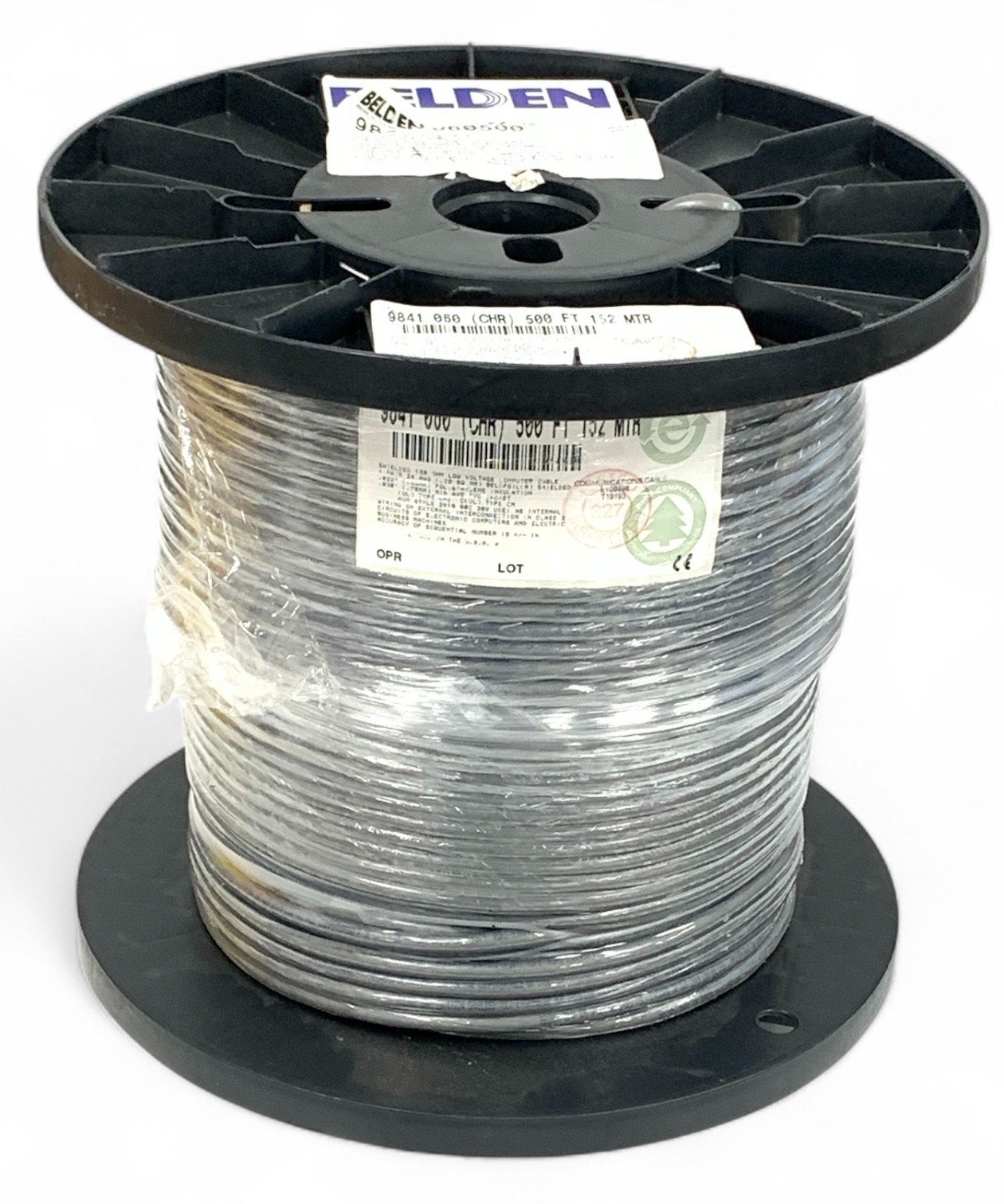 Belden 9841 060500 Cable, Shielded Multipair, 24AWG, 300V, 500FT