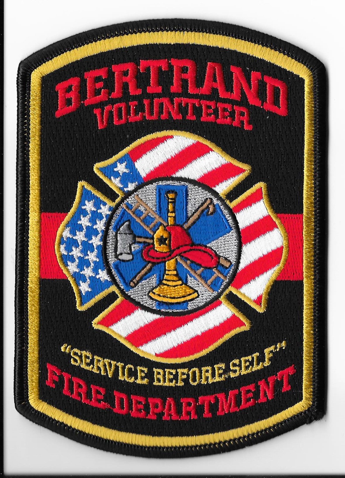 Bertrand Volunteer Fire Department, Missouri Shoulder Patch V1