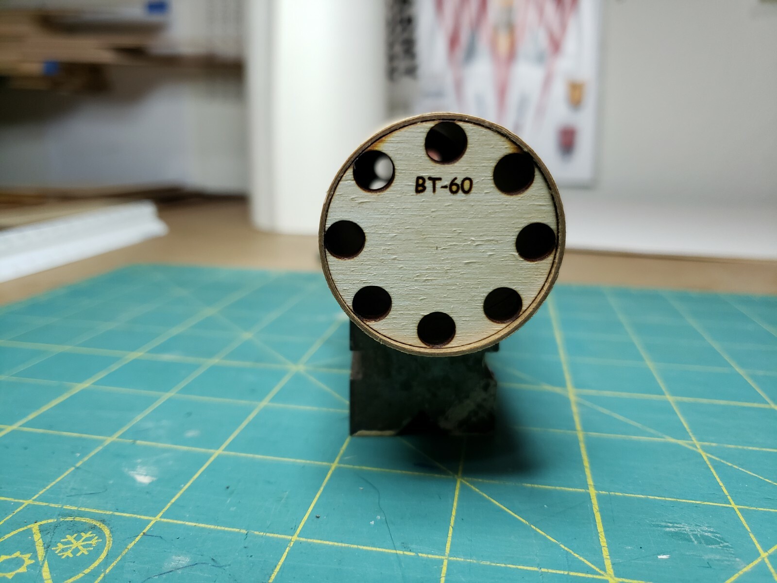 BT-60 Baffle set For Estes model rocket kits laser cut ply eliminates wadding