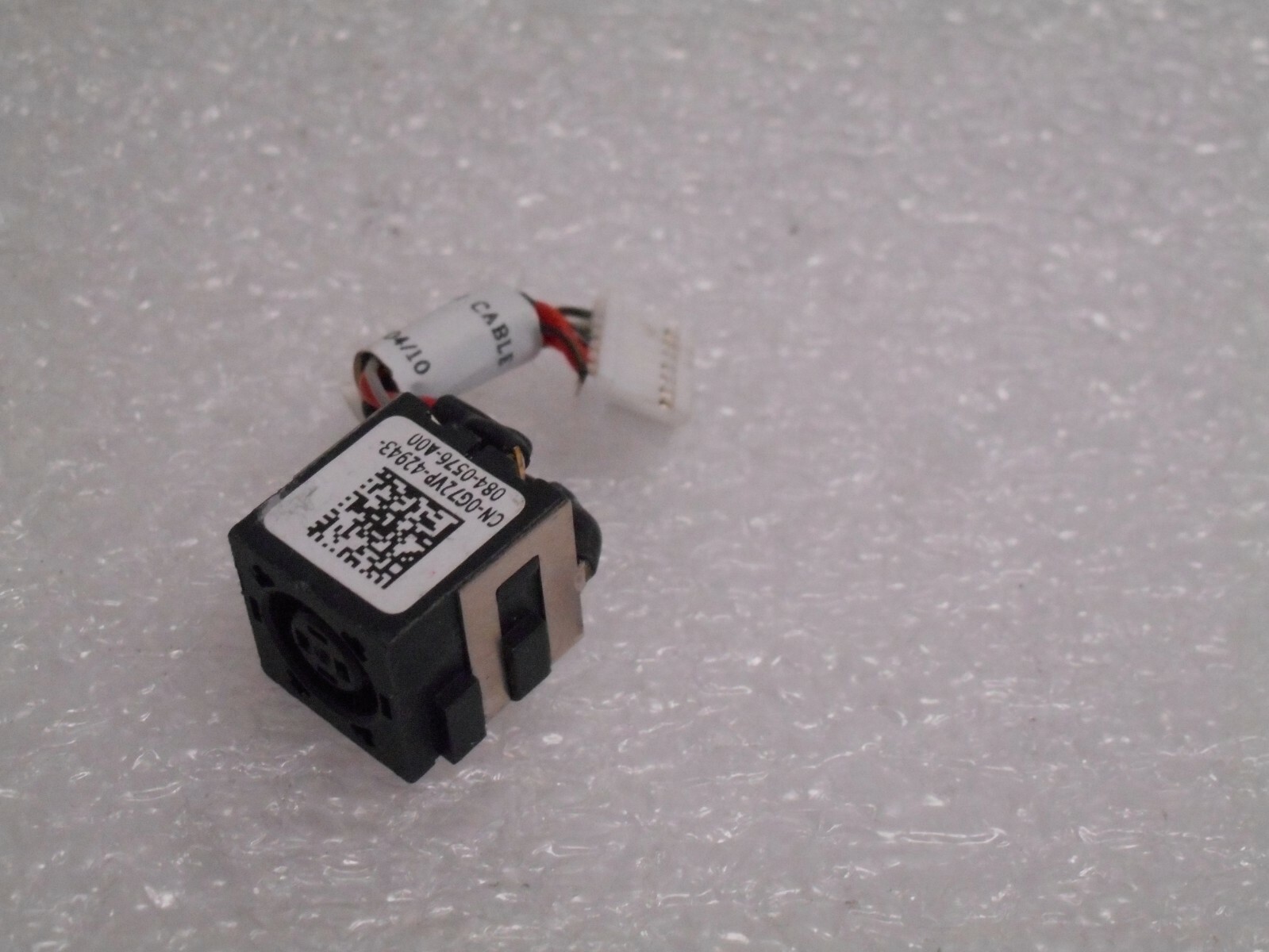 Dell Latitude E4310 DC Jack plus Cable Original Genuine Laptop G72VP, HIAA 01