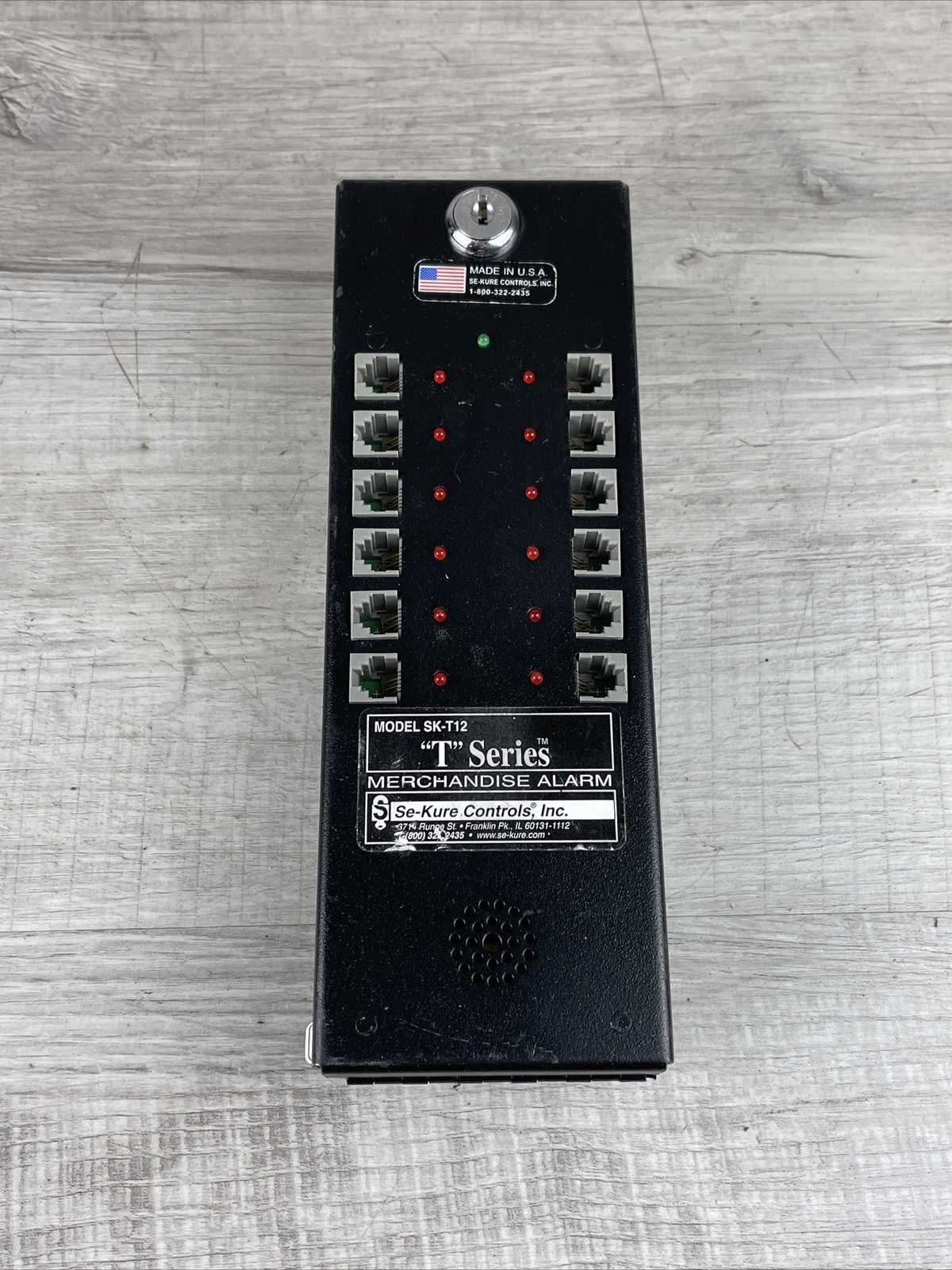 Se-Kure Controls ~ "T" Series Alarm System 12 Port Alarm SK-T12