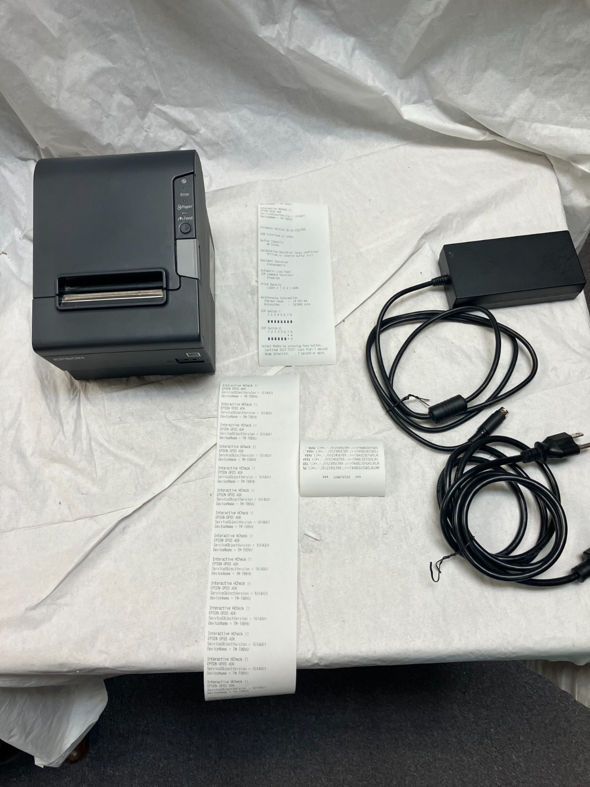 Epson TM-T88V M244A POS Thermal Receipt Printer USB & parallel