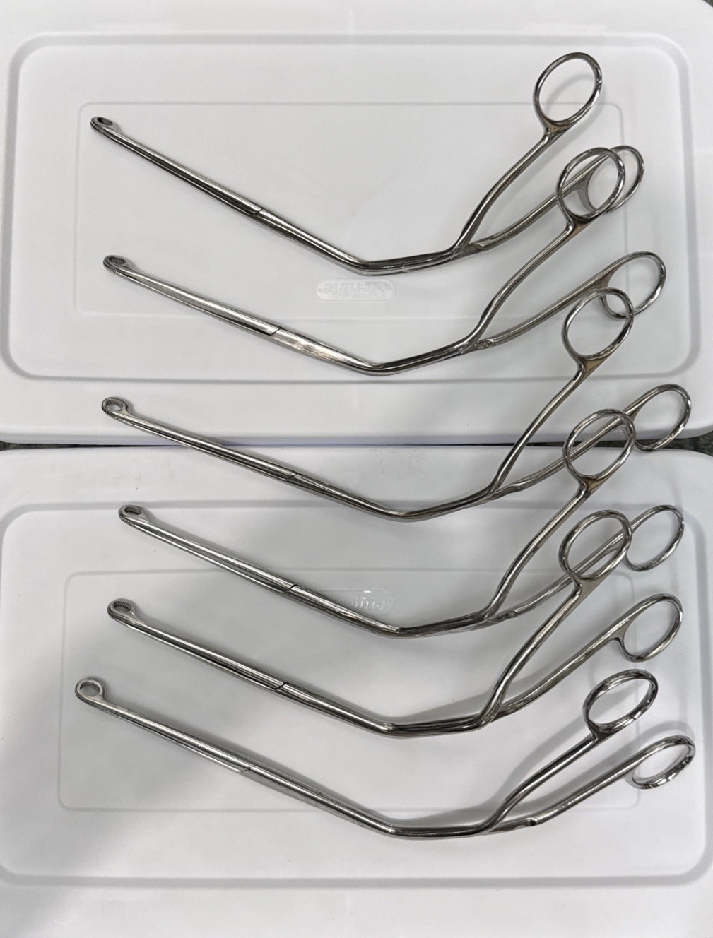 Magill Catheter Forceps, Lot Of 6