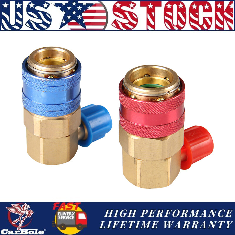 For Refrigeration  A/C Kit High Low Angle Quick Adapter ACME Car AC Manifold