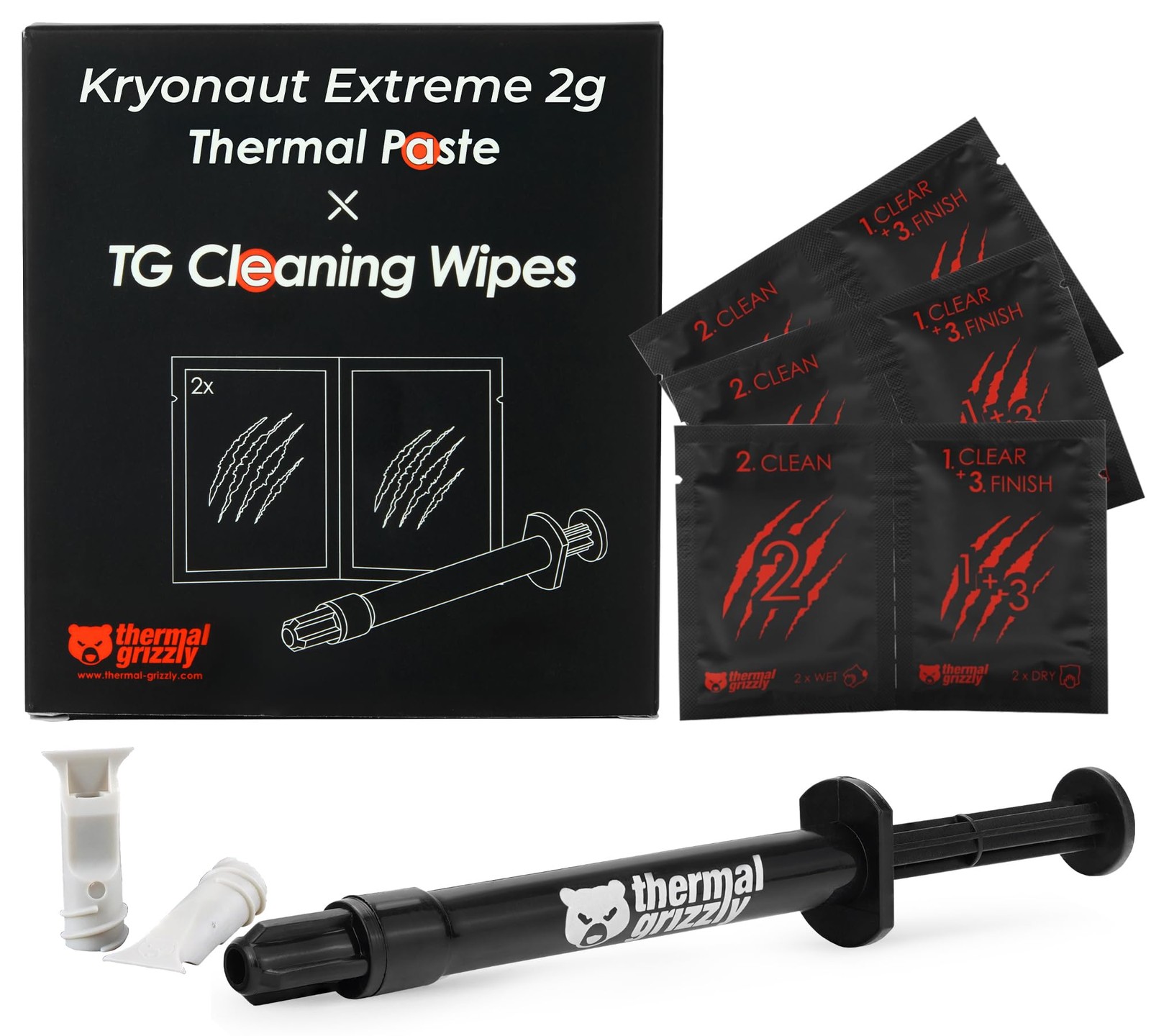 Kryonaut Extreme - 2 Gram - Extremely High Performance Thermal Paste with 12 ...