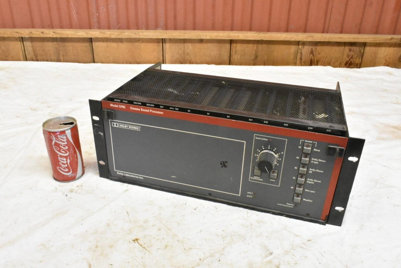 Dolby Laboratorie CP65 Stereo Analog 6-Channel Cinema Sound Processor 10 Modules