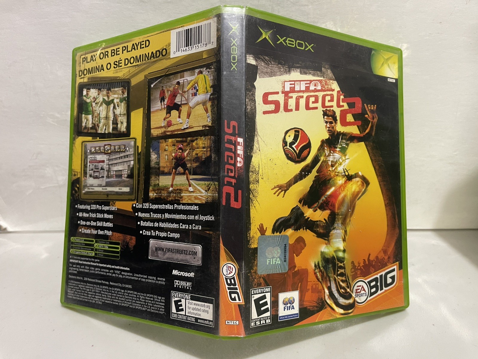 FIFA Street 2 (Microsoft Xbox, 2006) Case Only