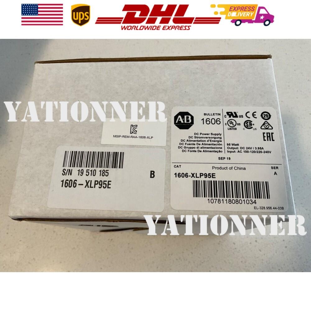 NEW Genuine Allen Bradley 1606-XLP95E DC Power Supply 95W Factory Packaged