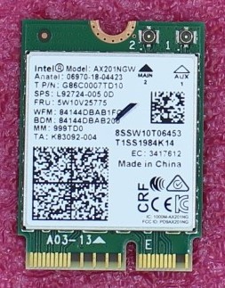 LOT OF 25   5W10V25775 - Lenovo AX201NGW Wireless Card