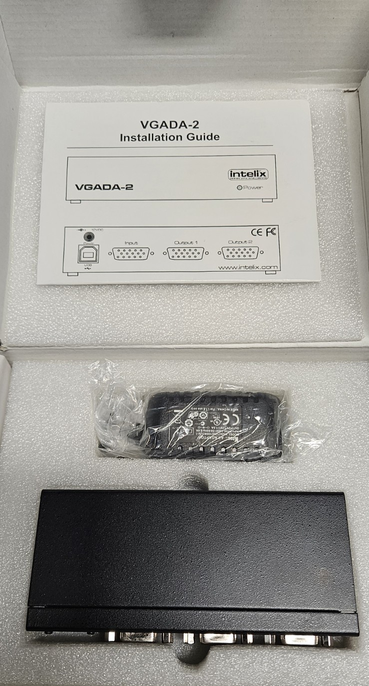Intelix VGADA-2  1x2 VGADistribution Amplifier