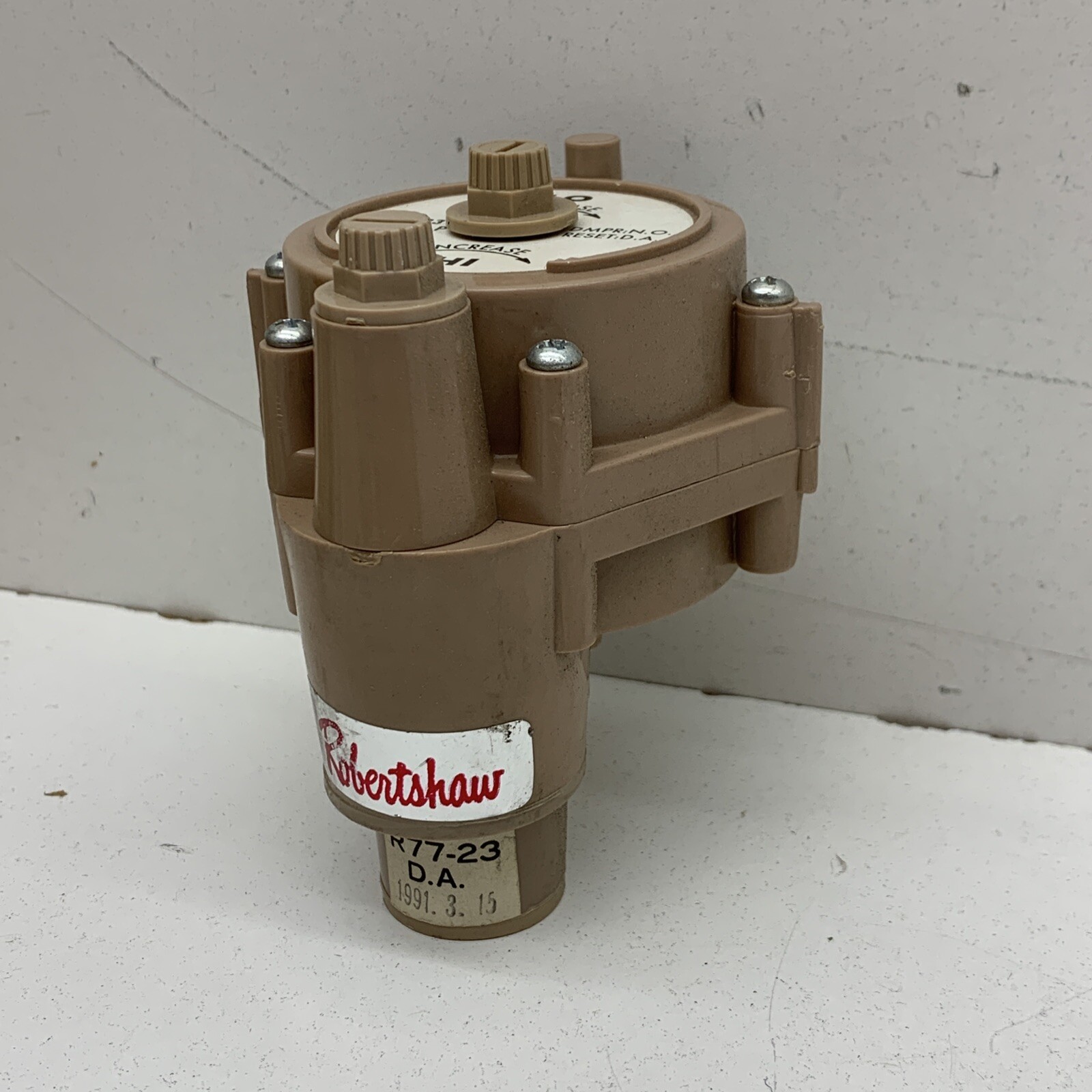 Robertshaw R77-23 Damper Vav Reset Volume Controller 0-1"