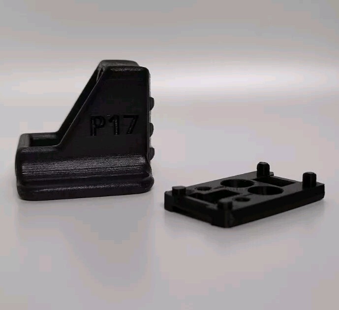 Carbon Fiber Kel-Tec P-17 Speed Loader and RMS/c Optical Mount Set - Ergonomic