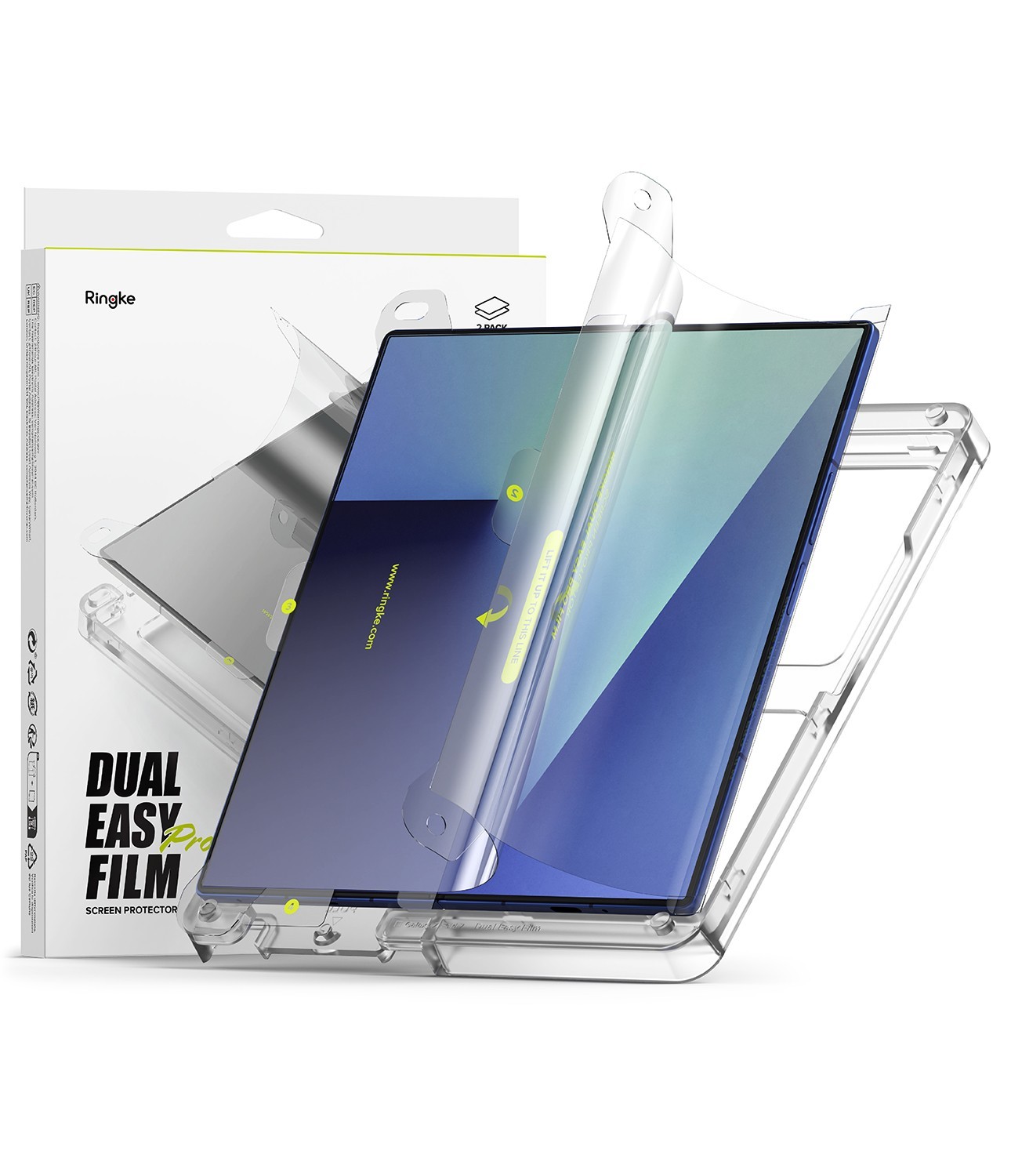 For Samsung Galaxy Z Fold 7 Screen Protector | Ringke [Dual Easy Pro Film]