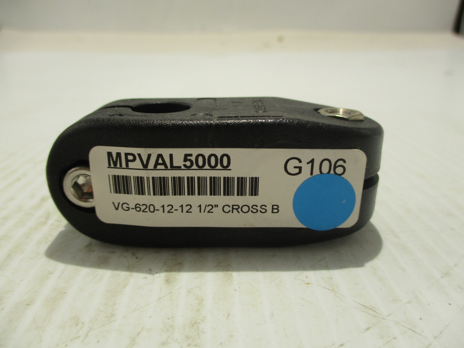 NEW VALU GUIDE VG-620-12-12 1/2" CROSS BLOCK