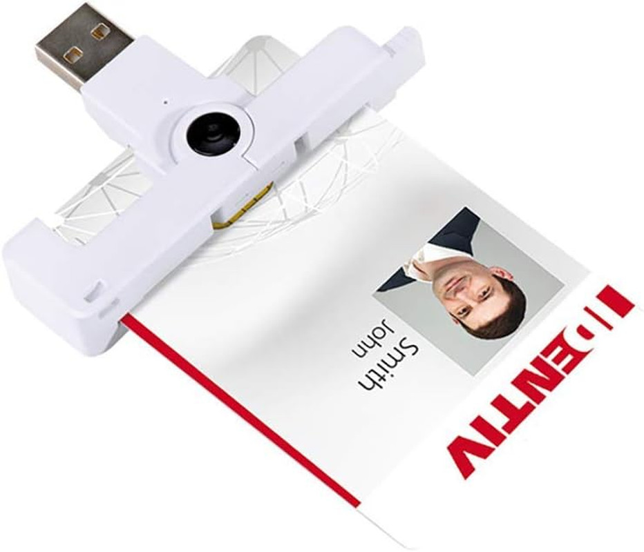 SCR3500 Smart Card Reader USB CCID Compliant EMV Level 1 ID1 ISO7816