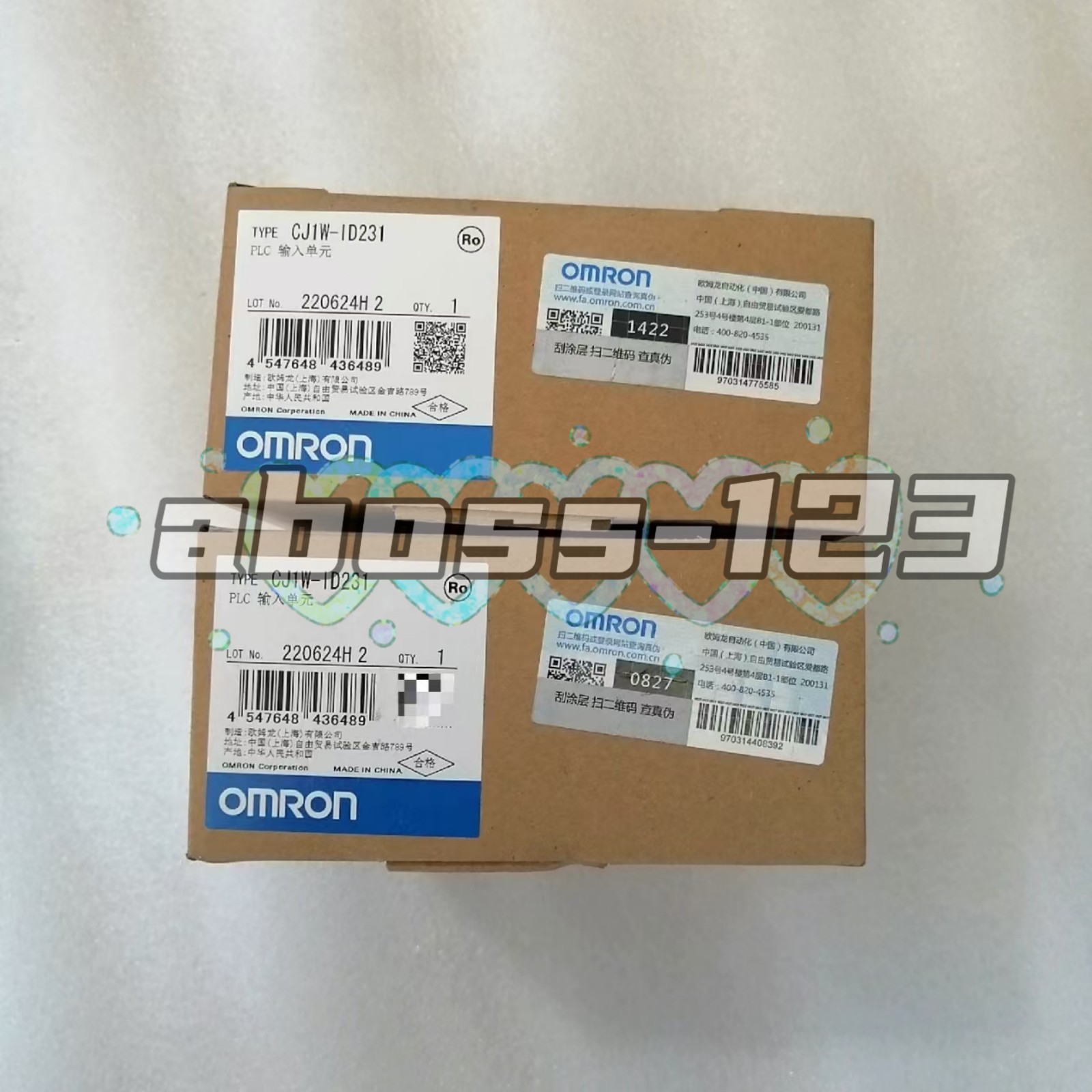 OMRON CJ1W-ID231 input Module CJ1WID231#1pcs New In Box