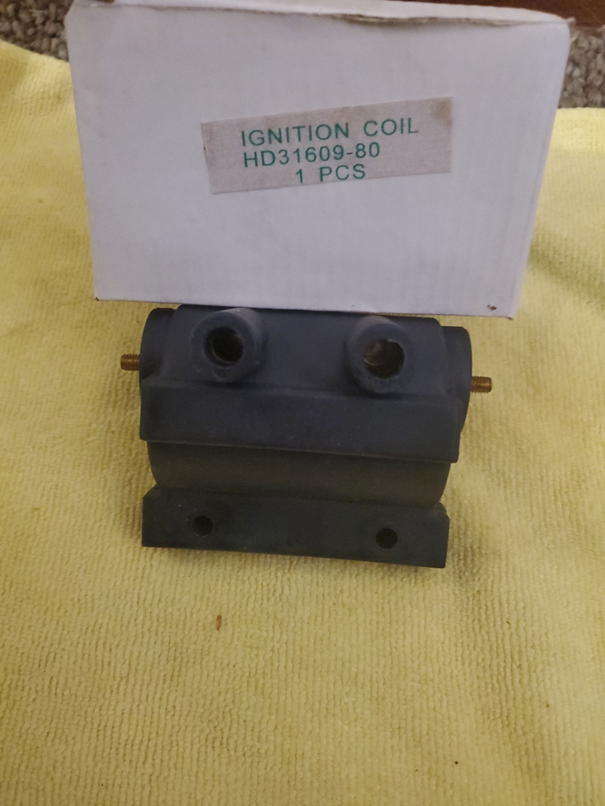 NEW 12V Ignition Coil Harley Davidson Big Twin & Sportster 80-83 Part #31609-80