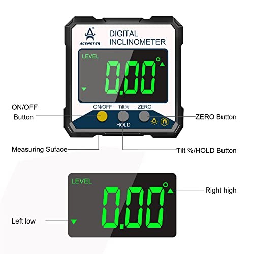 Magnetic Digital Angle Finder Protractor Inclinometer- Digital Inclinometer