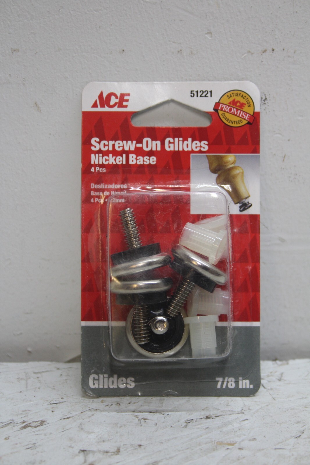 ACE Screw-On Glides 7/8 In. (51221)