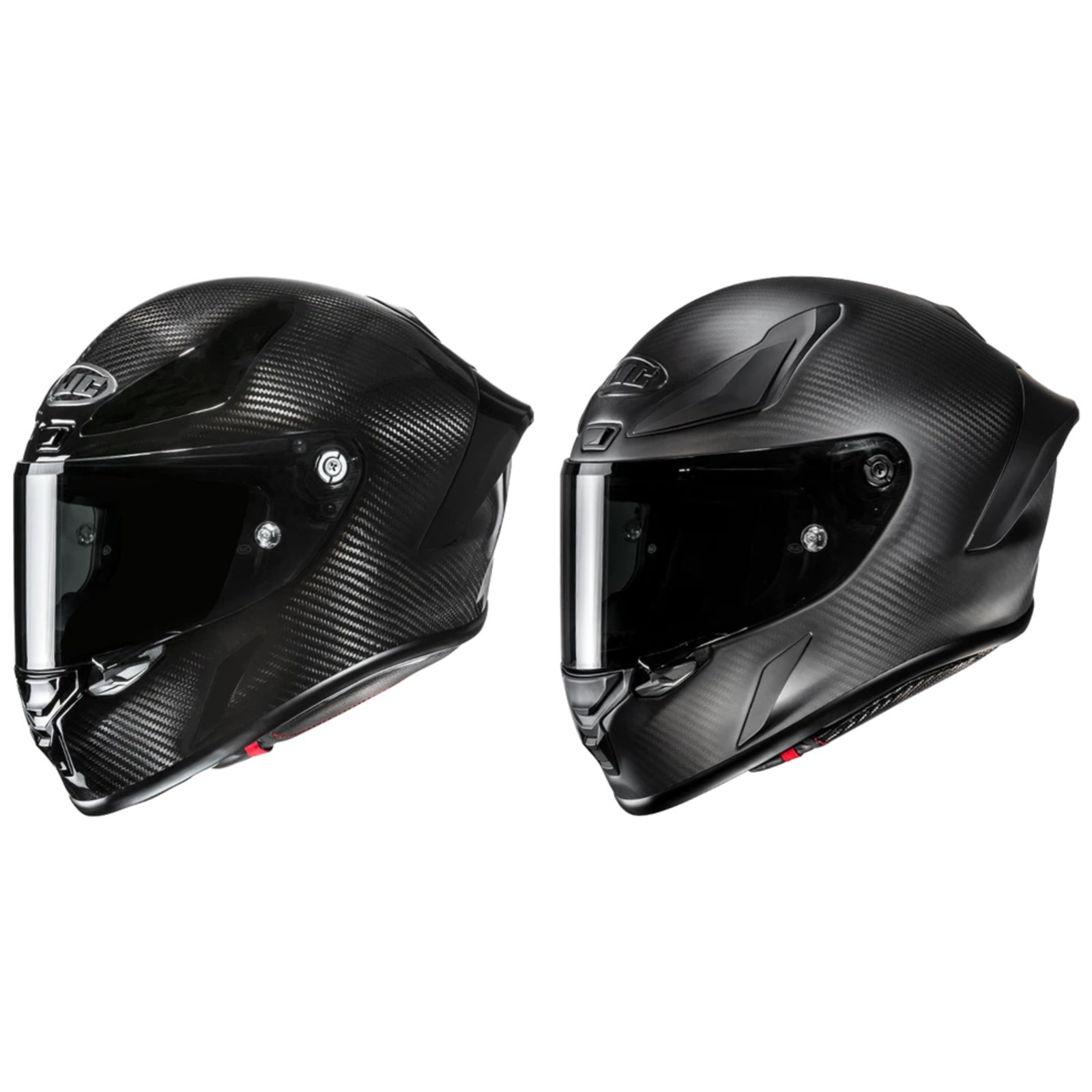 HJC RPHA 1 V2 Carbon Solid Integral Helmet FIM Carbon ECE FIM Matt Black
