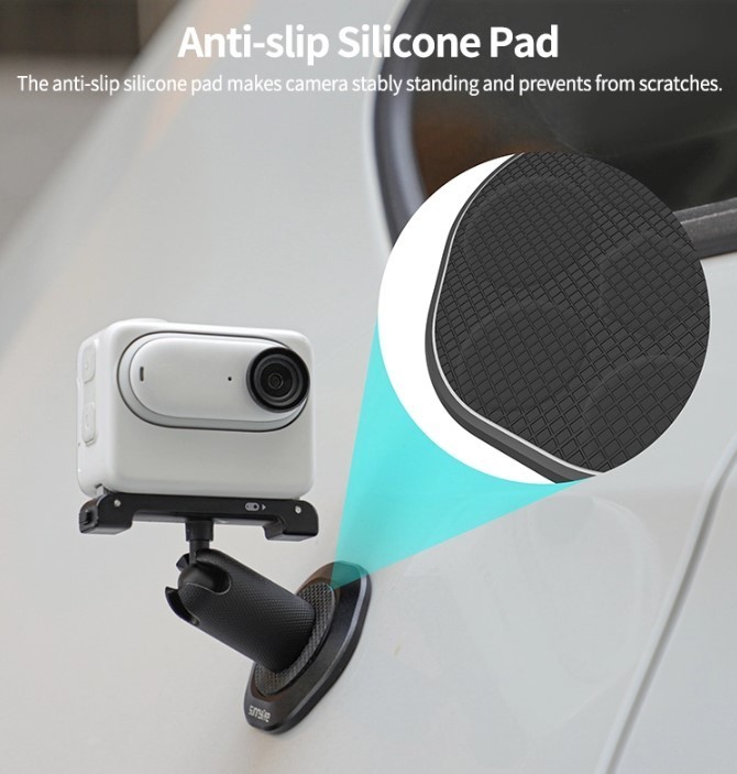1/4" Magnetic Base Mount for DJI Osmo 360 / Osmo Nano