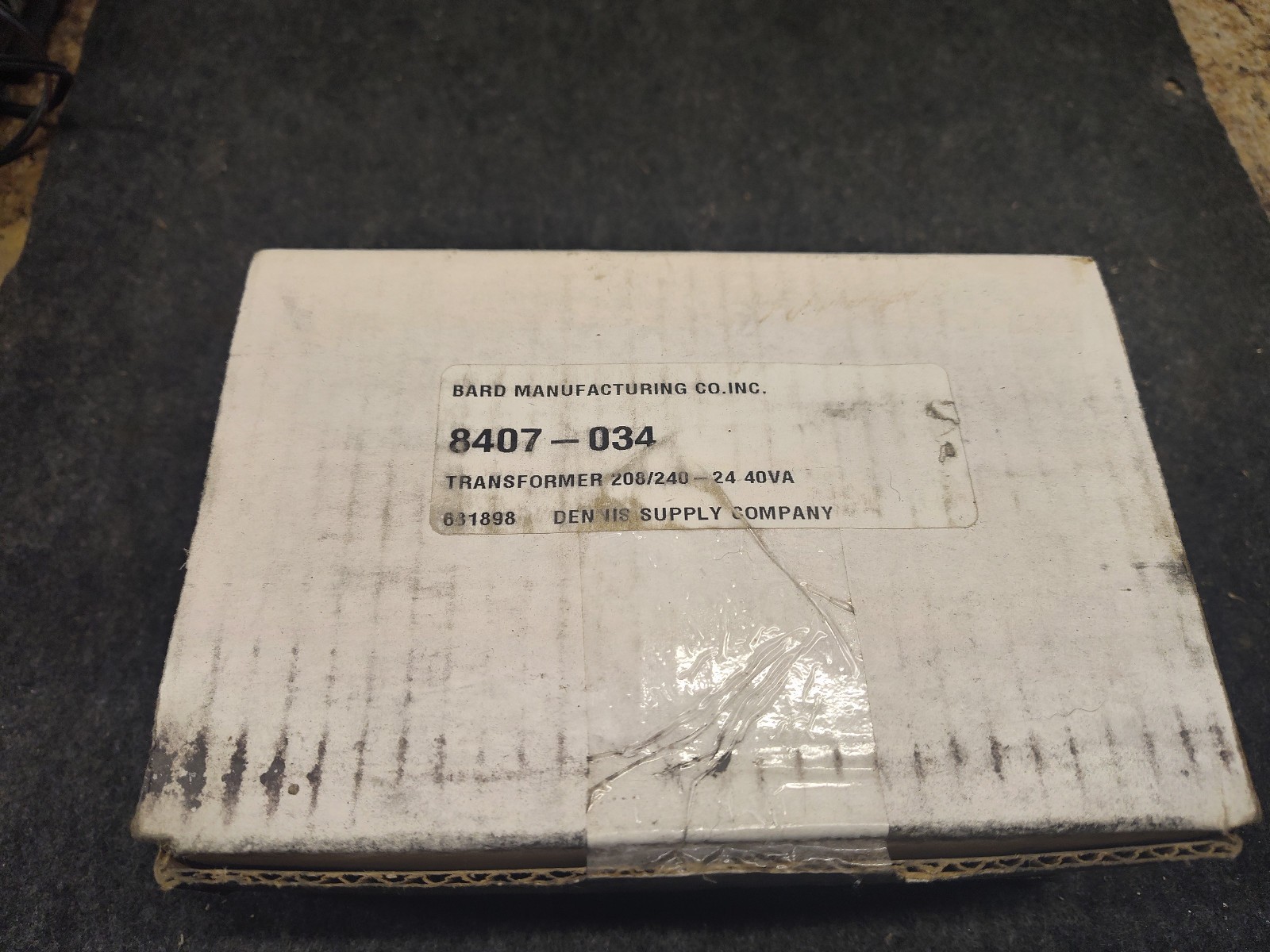 BARD 8407-034 Transformer (NEW IN BOX)
