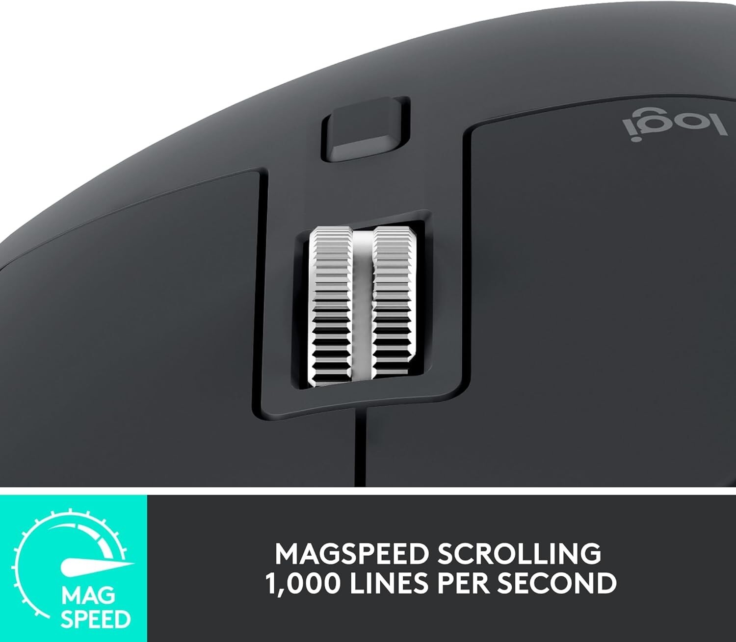 Logitech MX Master 3S Wireless Mouse Ultrafast Scrolling DEFECTIVE