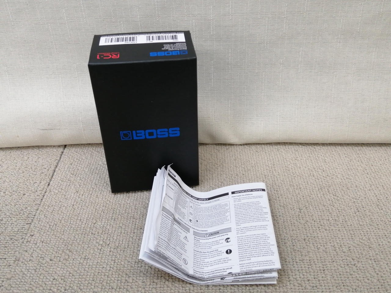 BOSS Model RC-1 Loop Station