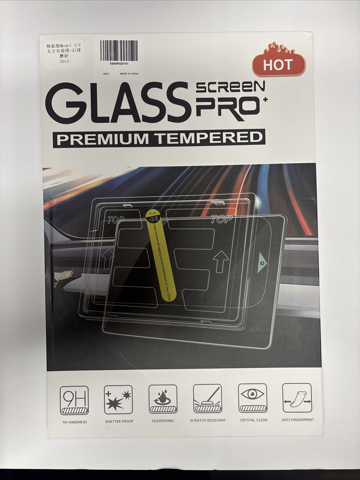 Model 3/Y Glass Screen PRO premium tampered