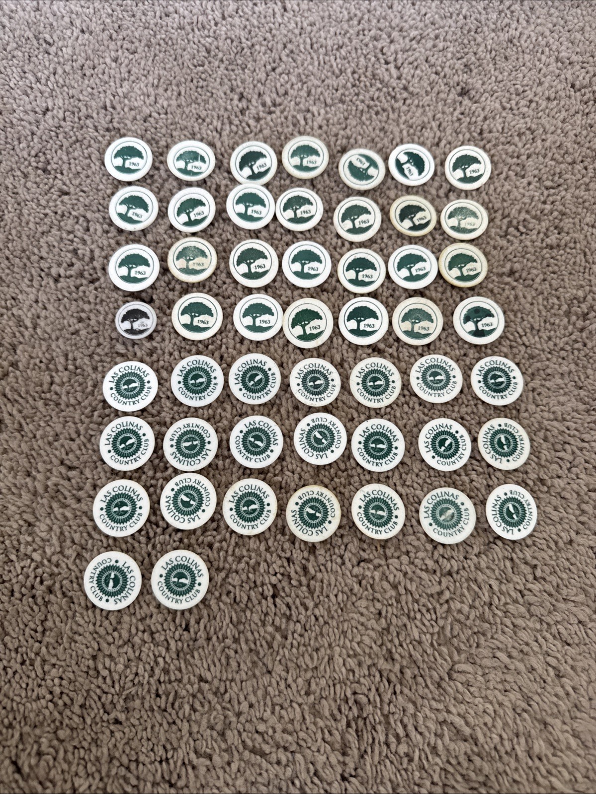 51 Las Colinas Golf Course Logo Chips