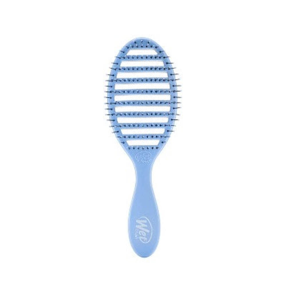 Wet Brush Speed Dry Detangler Hair Brush Solid Sky Blue - New